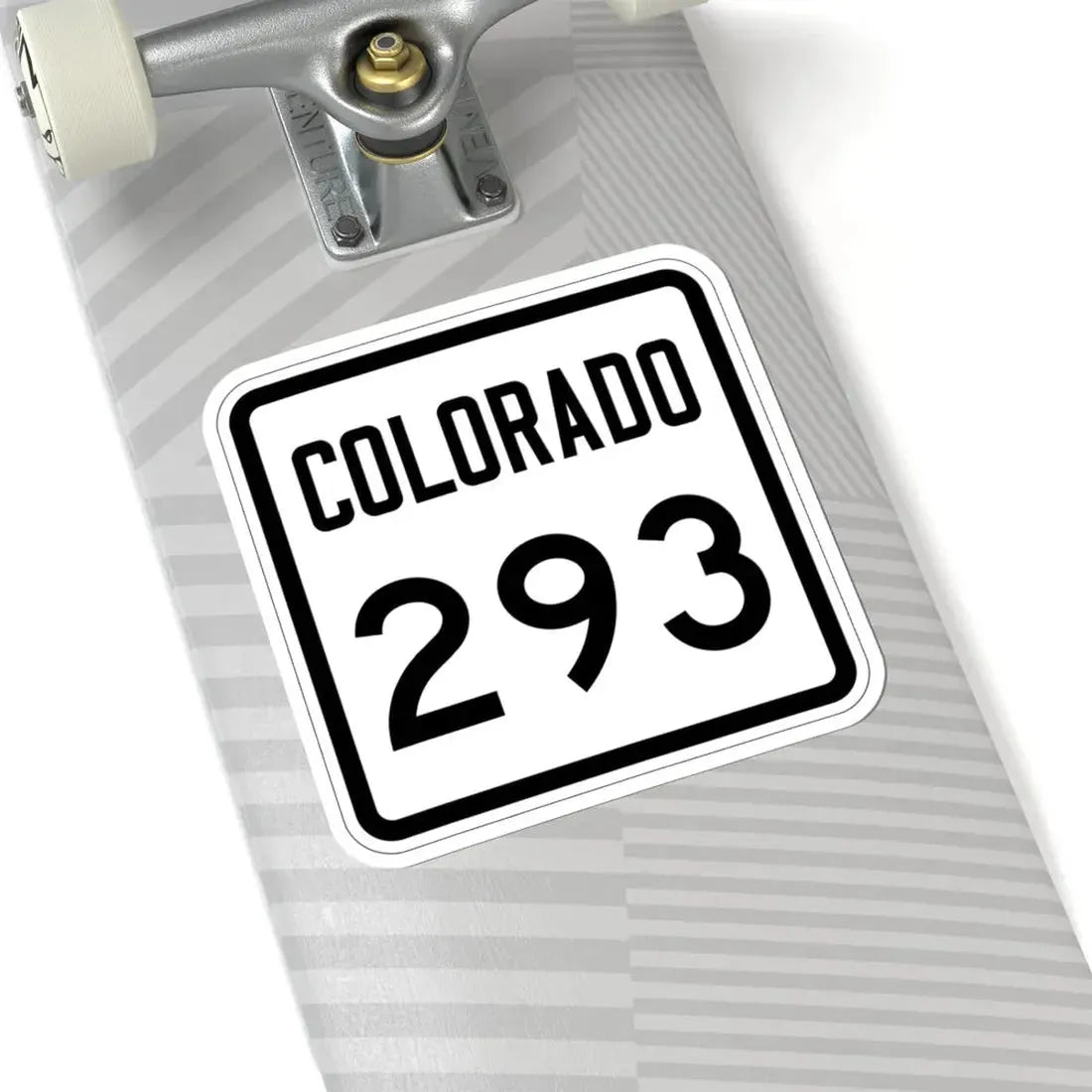 Colorado 293 1946 (Colorado) (Road Sign) STICKER Vinyl Kiss-Cut Decal - The Sticker Space