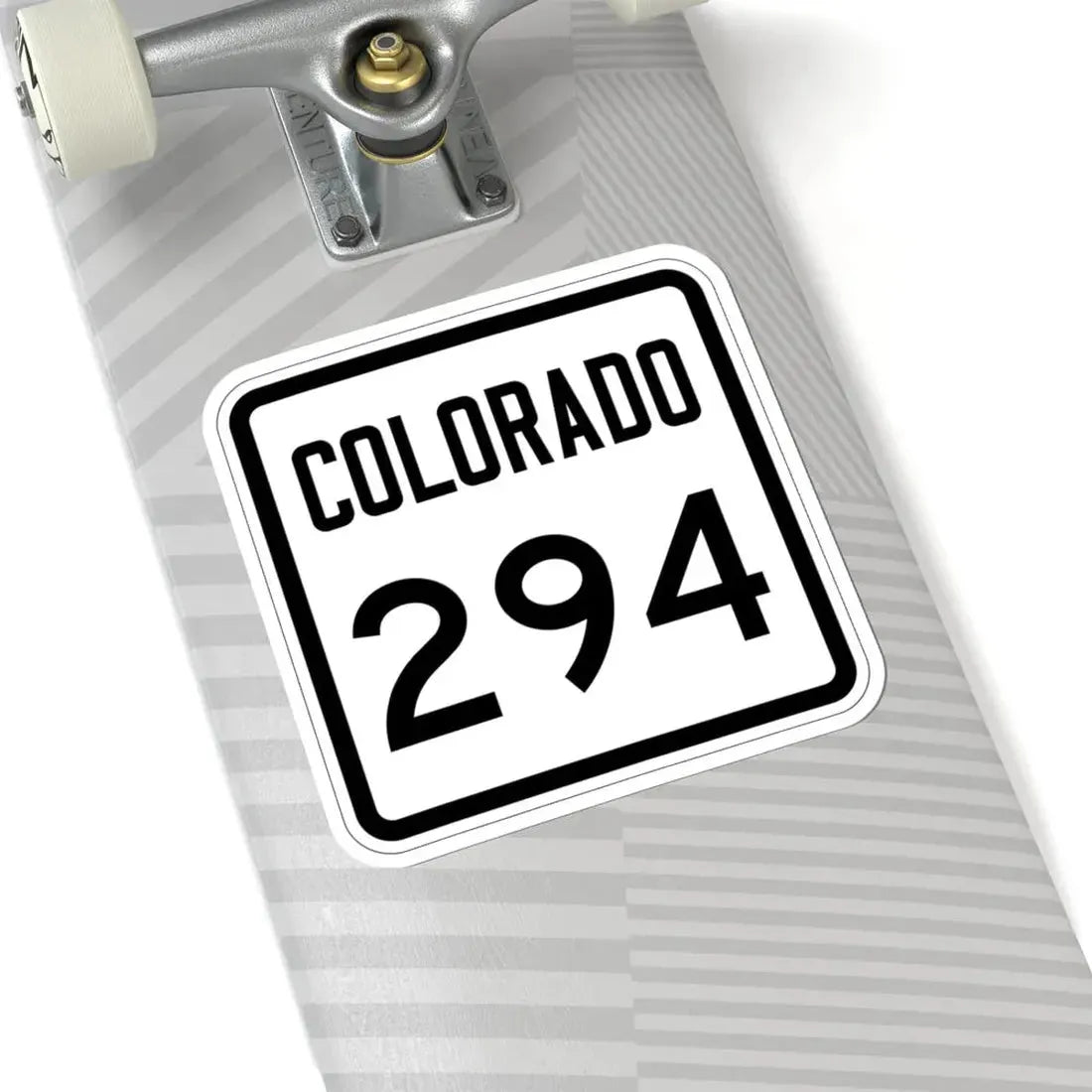 Colorado 294 1946 (Colorado) (Road Sign) STICKER Vinyl Kiss-Cut Decal - The Sticker Space