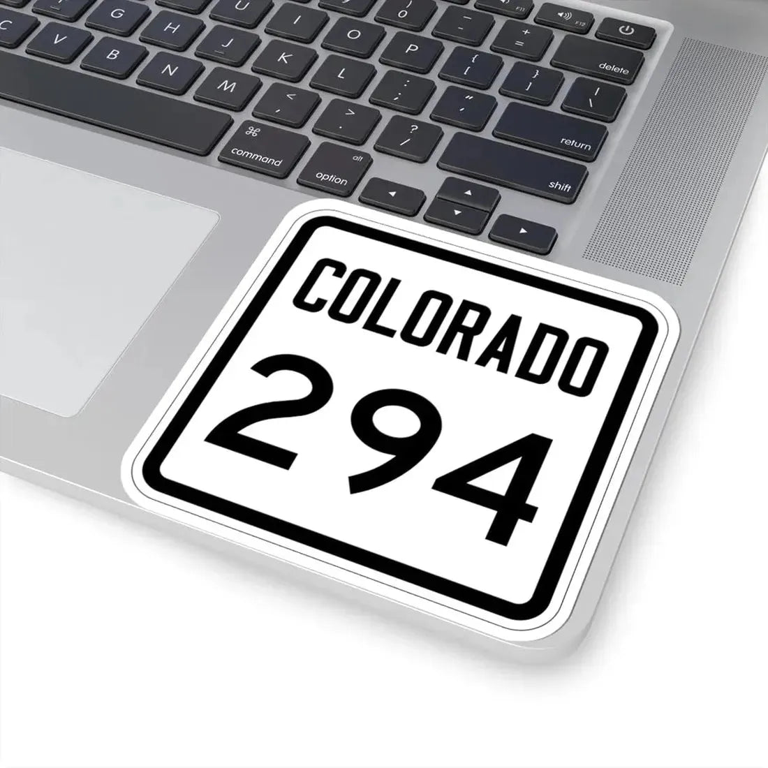 Colorado 294 1946 (Colorado) (Road Sign) STICKER Vinyl Kiss-Cut Decal - The Sticker Space