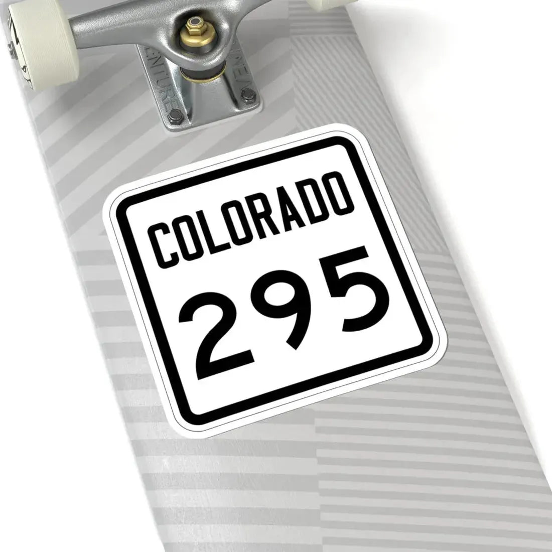 Colorado 295 1946 (Colorado) (Road Sign) STICKER Vinyl Kiss-Cut Decal - The Sticker Space
