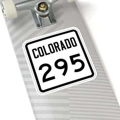 Colorado 295 1946 (Colorado) (Road Sign) STICKER Vinyl Kiss-Cut Decal - The Sticker Space