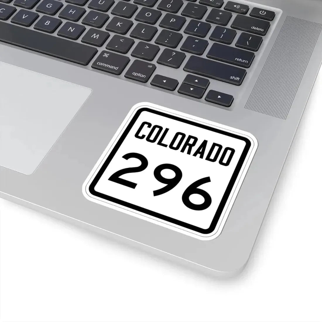 Colorado 296 1946 (Colorado) (Road Sign) STICKER Vinyl Kiss-Cut Decal - The Sticker Space