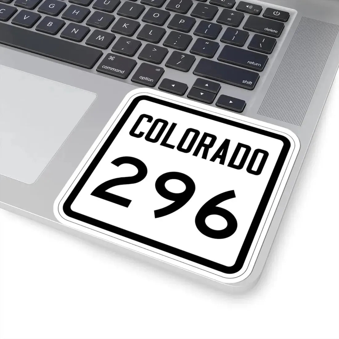Colorado 296 1946 (Colorado) (Road Sign) STICKER Vinyl Kiss-Cut Decal - The Sticker Space
