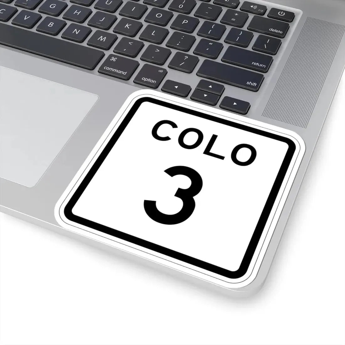 Colorado 3 1952 (Colorado) (Road Sign) STICKER Vinyl Kiss-Cut Decal - The Sticker Space