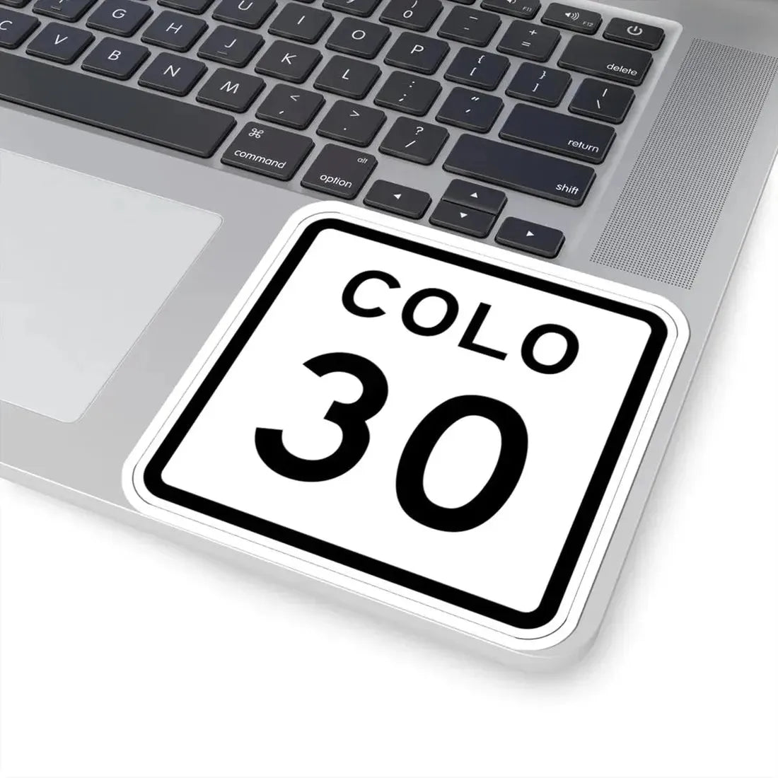Colorado 30 1952 (Colorado) (Road Sign) STICKER Vinyl Kiss-Cut Decal - The Sticker Space