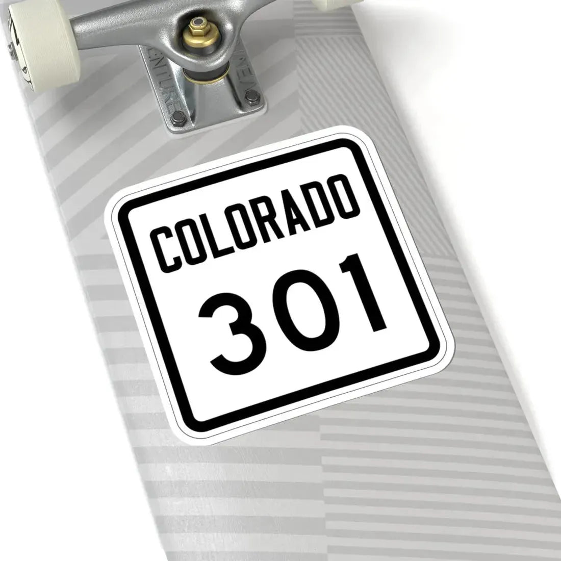 Colorado 301 1946 (Colorado) (Road Sign) STICKER Vinyl Kiss-Cut Decal - The Sticker Space