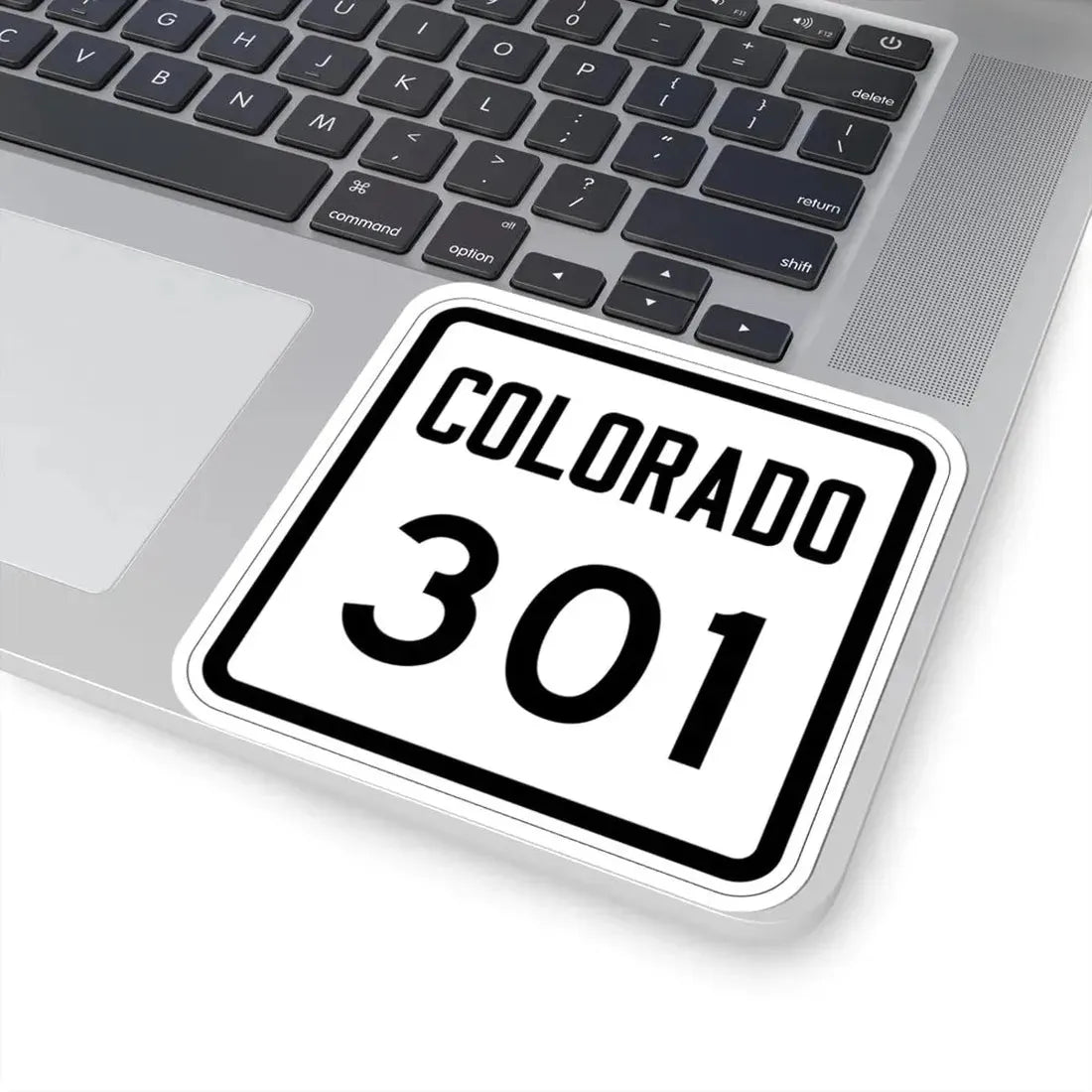 Colorado 301 1946 (Colorado) (Road Sign) STICKER Vinyl Kiss-Cut Decal - The Sticker Space