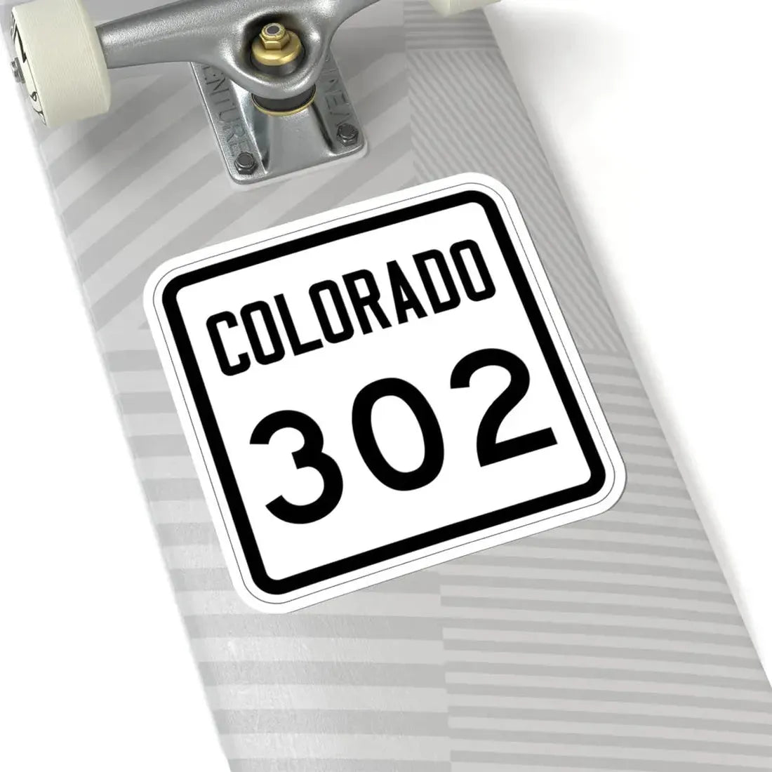 Colorado 302 1946 (Colorado) (Road Sign) STICKER Vinyl Kiss-Cut Decal - The Sticker Space