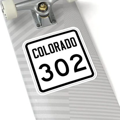 Colorado 302 1946 (Colorado) (Road Sign) STICKER Vinyl Kiss-Cut Decal - The Sticker Space