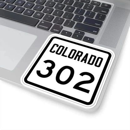 Colorado 302 1946 (Colorado) (Road Sign) STICKER Vinyl Kiss-Cut Decal - The Sticker Space