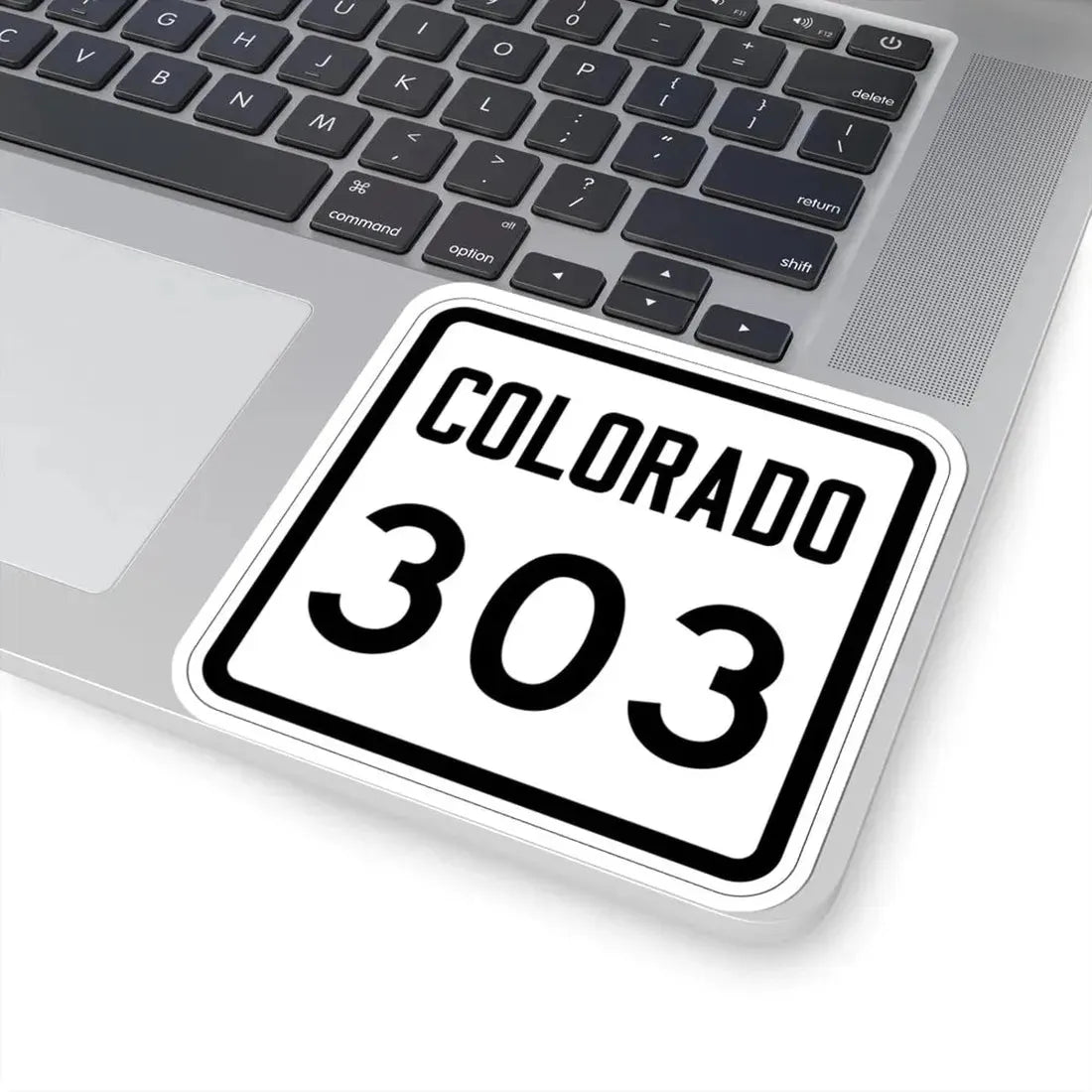 Colorado 303 1946 (Colorado) (Road Sign) STICKER Vinyl Kiss-Cut Decal - The Sticker Space