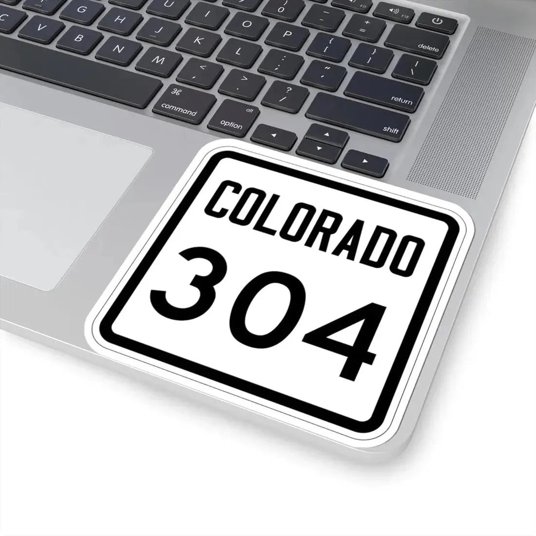 Colorado 304 1946 (Colorado) (Road Sign) STICKER Vinyl Kiss-Cut Decal - The Sticker Space