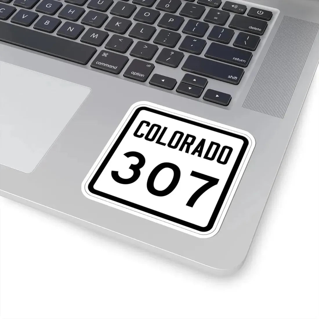 Colorado 307 1946 (Colorado) (Road Sign) STICKER Vinyl Kiss-Cut Decal - The Sticker Space