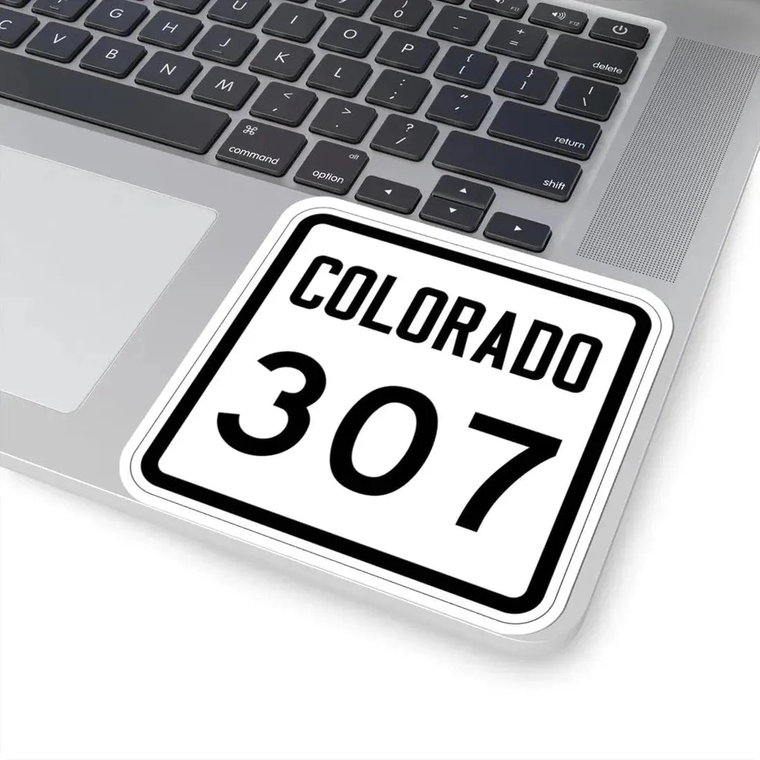 Colorado 307 1946 (Colorado) (Road Sign) STICKER Vinyl Kiss-Cut Decal - The Sticker Space