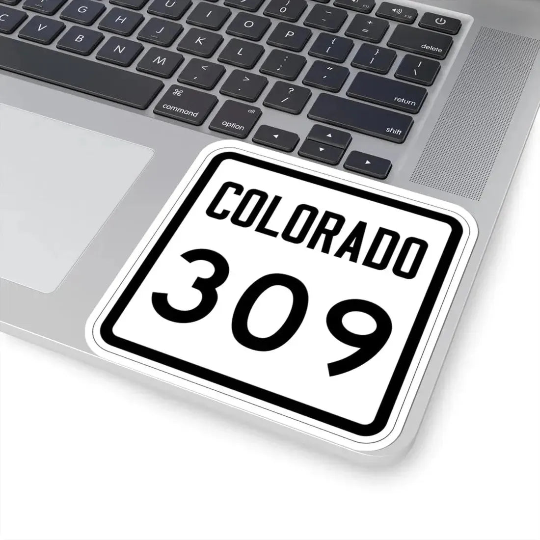 Colorado 309 1946 (Colorado) (Road Sign) STICKER Vinyl Kiss-Cut Decal - The Sticker Space