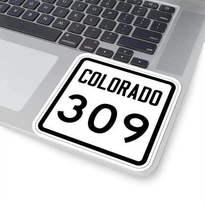 Colorado 309 1946 (Colorado) (Road Sign) STICKER Vinyl Kiss-Cut Decal - The Sticker Space