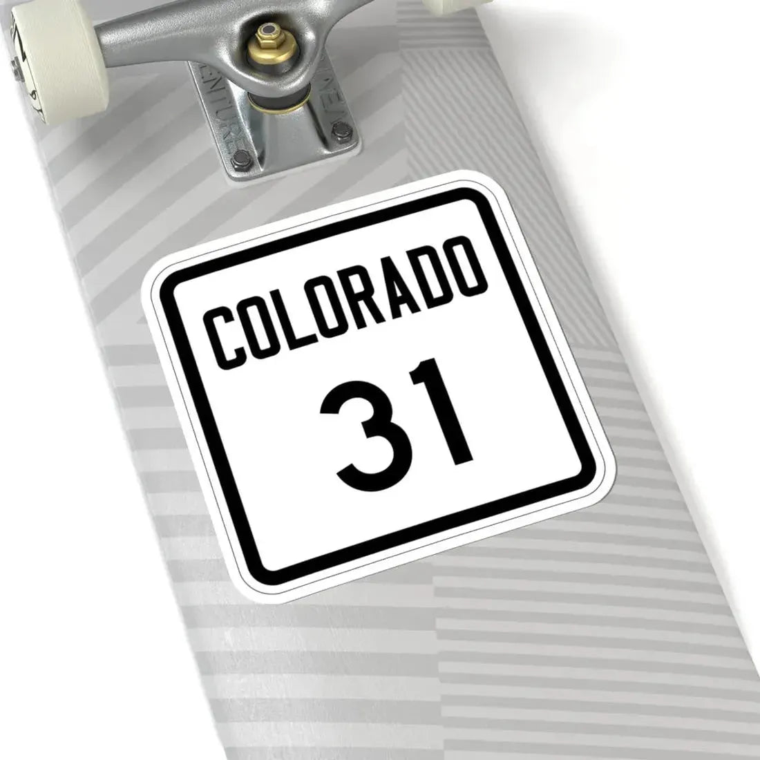 Colorado 31 1946 (Colorado) (Road Sign) STICKER Vinyl Kiss-Cut Decal - The Sticker Space