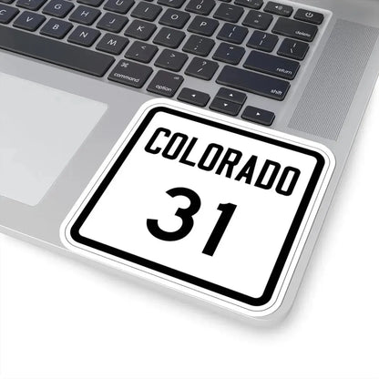 Colorado 31 1946 (Colorado) (Road Sign) STICKER Vinyl Kiss-Cut Decal - The Sticker Space