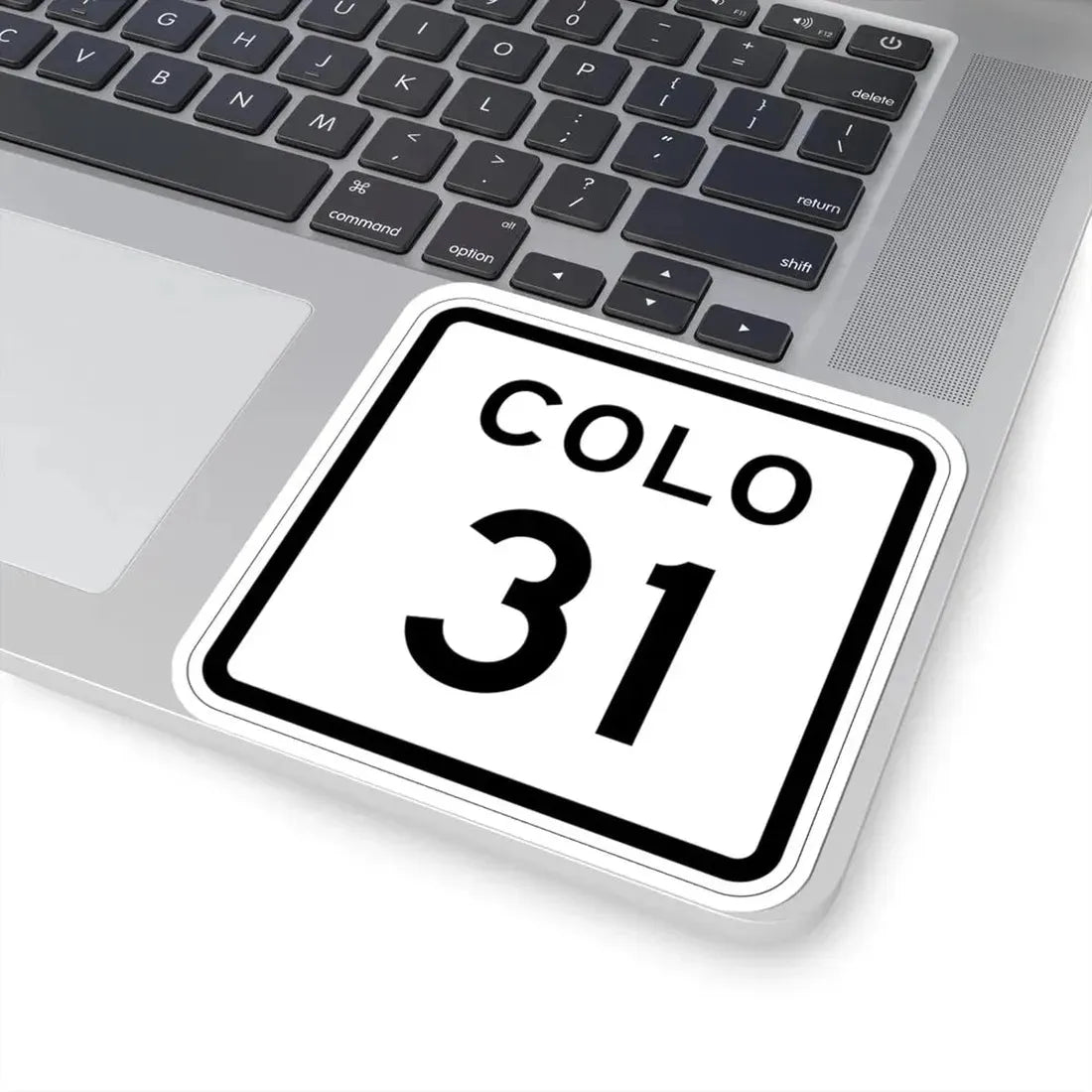 Colorado 31 1952 (Colorado) (Road Sign) STICKER Vinyl Kiss-Cut Decal - The Sticker Space