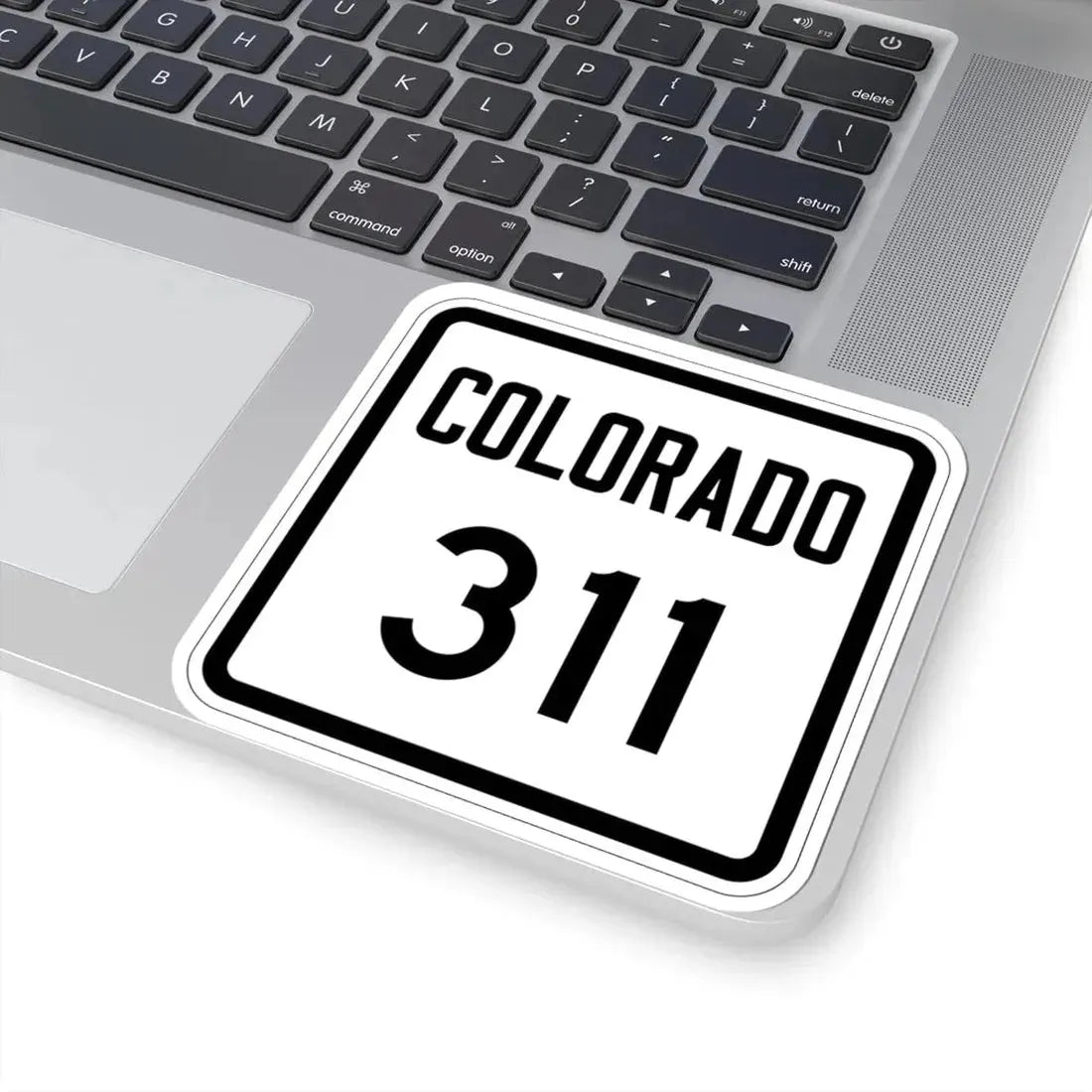 Colorado 311 1946 (Colorado) (Road Sign) STICKER Vinyl Kiss-Cut Decal - The Sticker Space
