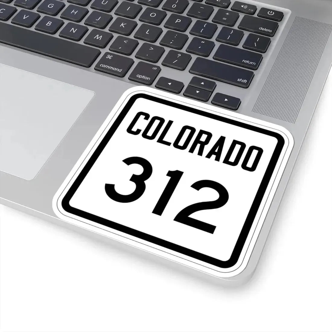 Colorado 312 1946 (Colorado) (Road Sign) STICKER Vinyl Kiss-Cut Decal - The Sticker Space