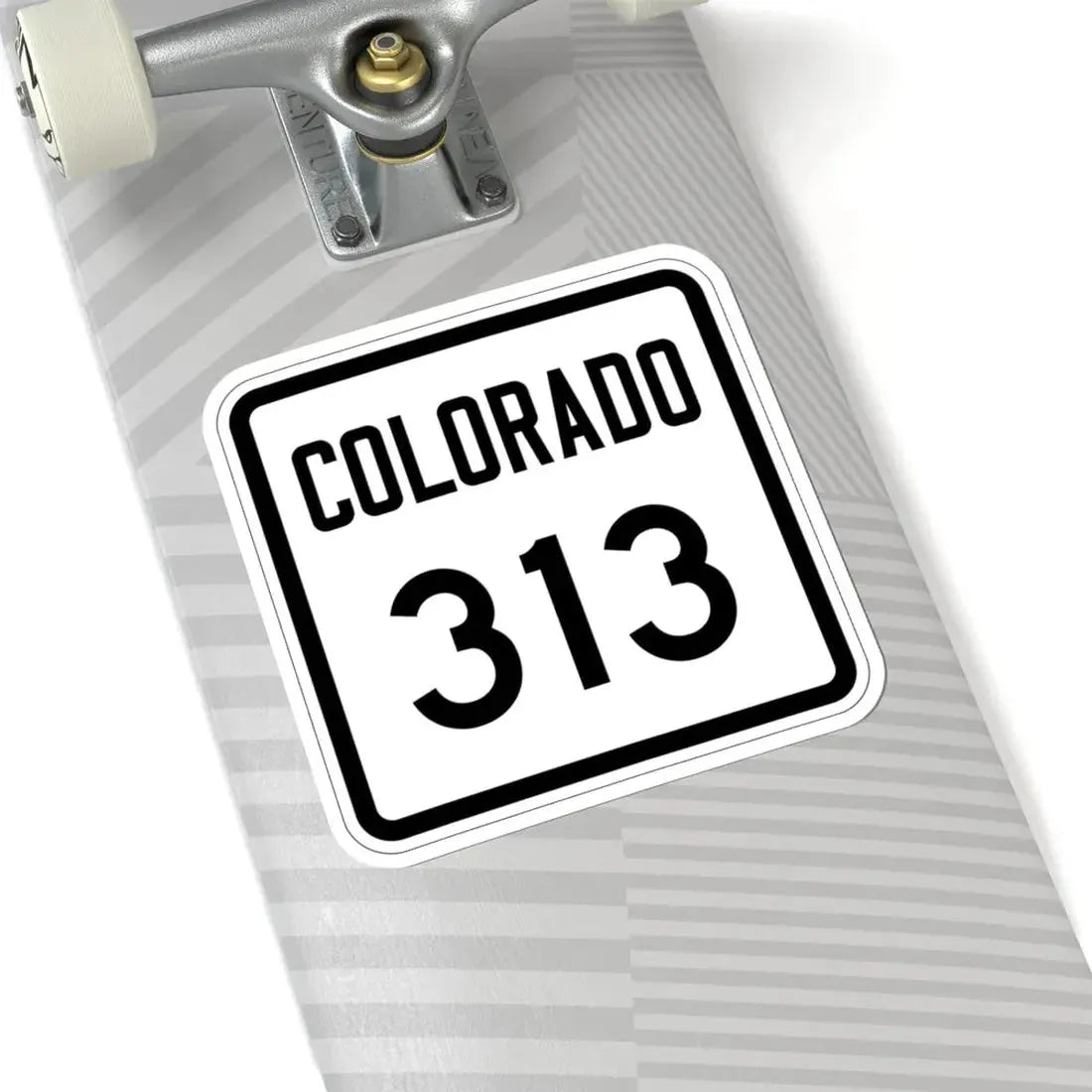 Colorado 313 1946 (Colorado) (Road Sign) STICKER Vinyl Kiss-Cut Decal - The Sticker Space