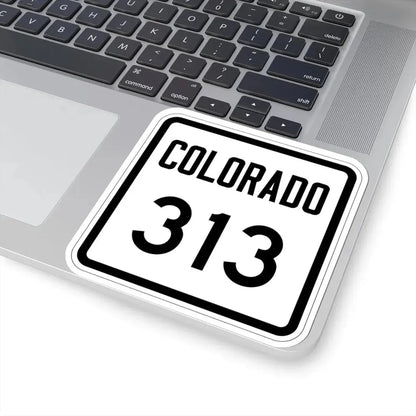Colorado 313 1946 (Colorado) (Road Sign) STICKER Vinyl Kiss-Cut Decal - The Sticker Space