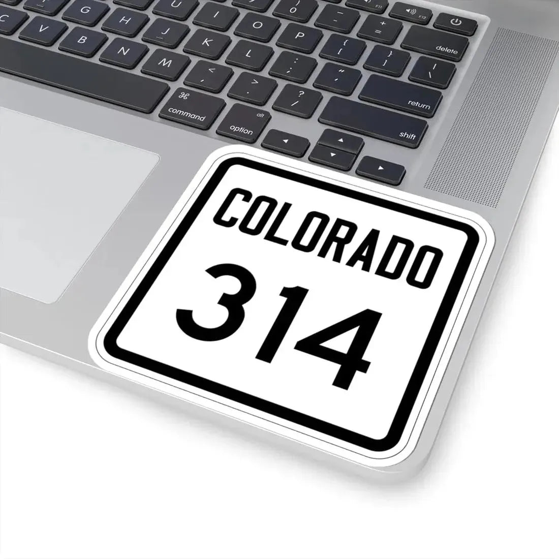 Colorado 314 1946 (Colorado) (Road Sign) STICKER Vinyl Kiss-Cut Decal - The Sticker Space