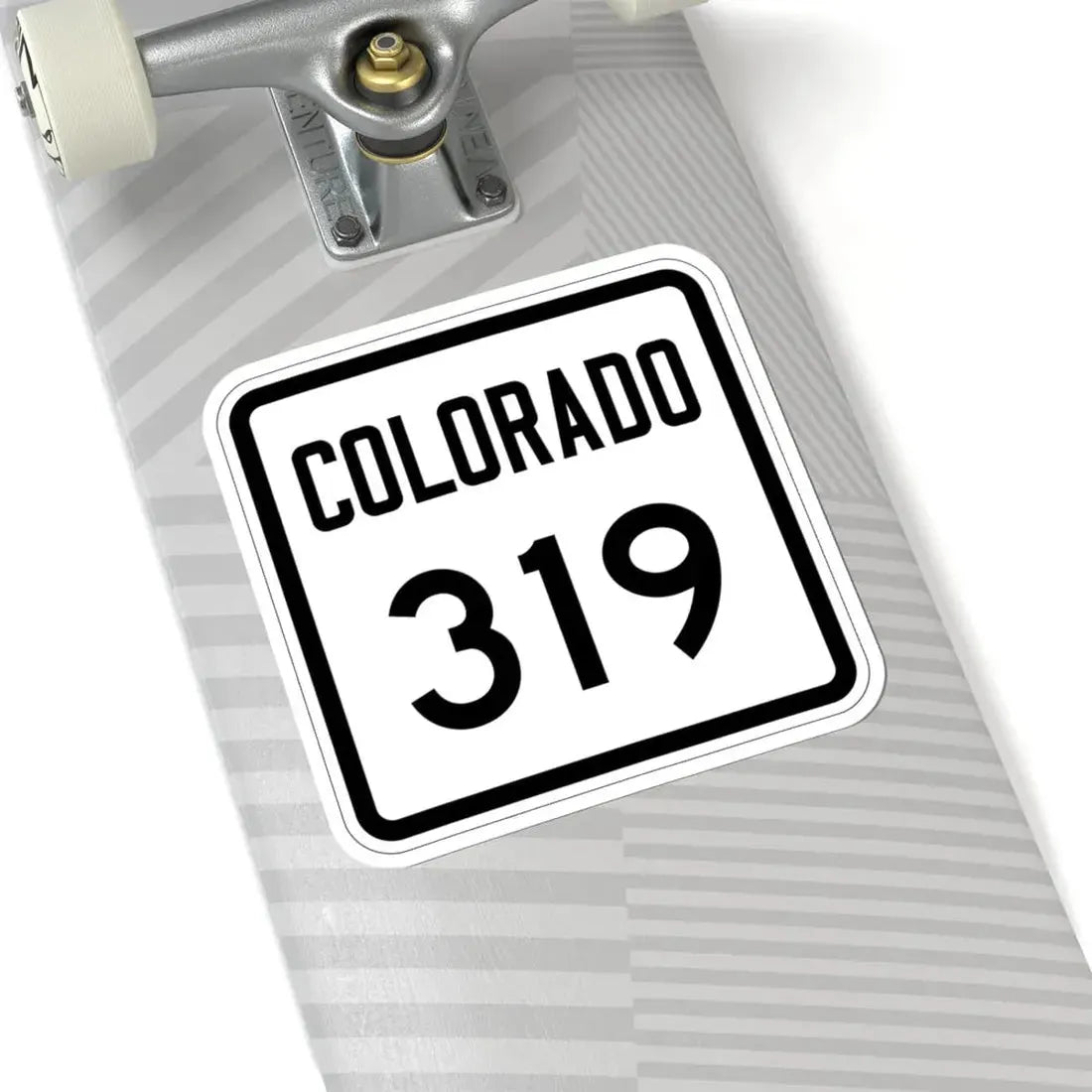 Colorado 319 1946 (Colorado) (Road Sign) STICKER Vinyl Kiss-Cut Decal - The Sticker Space