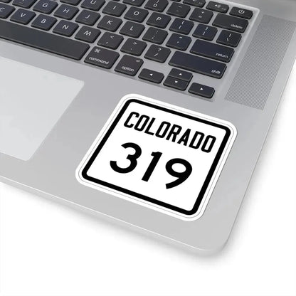 Colorado 319 1946 (Colorado) (Road Sign) STICKER Vinyl Kiss-Cut Decal - The Sticker Space