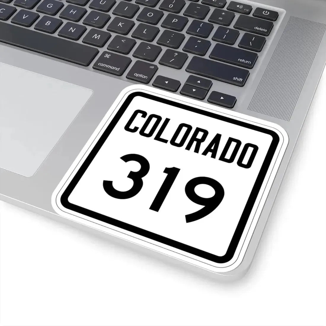 Colorado 319 1946 (Colorado) (Road Sign) STICKER Vinyl Kiss-Cut Decal - The Sticker Space