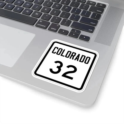 Colorado 32 1946 (Colorado) (Road Sign) STICKER Vinyl Kiss-Cut Decal - The Sticker Space
