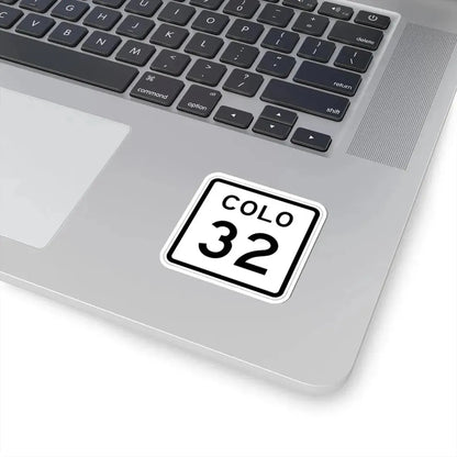 Colorado 32 1952 (Colorado) (Road Sign) STICKER Vinyl Kiss-Cut Decal - The Sticker Space