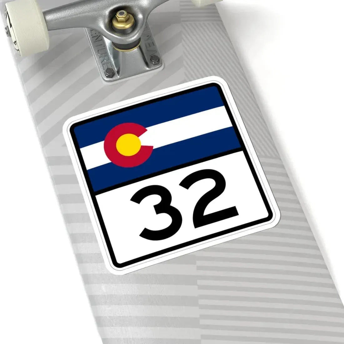 Colorado 32 (Colorado) (Road Sign) STICKER Vinyl Kiss-Cut Decal - The Sticker Space
