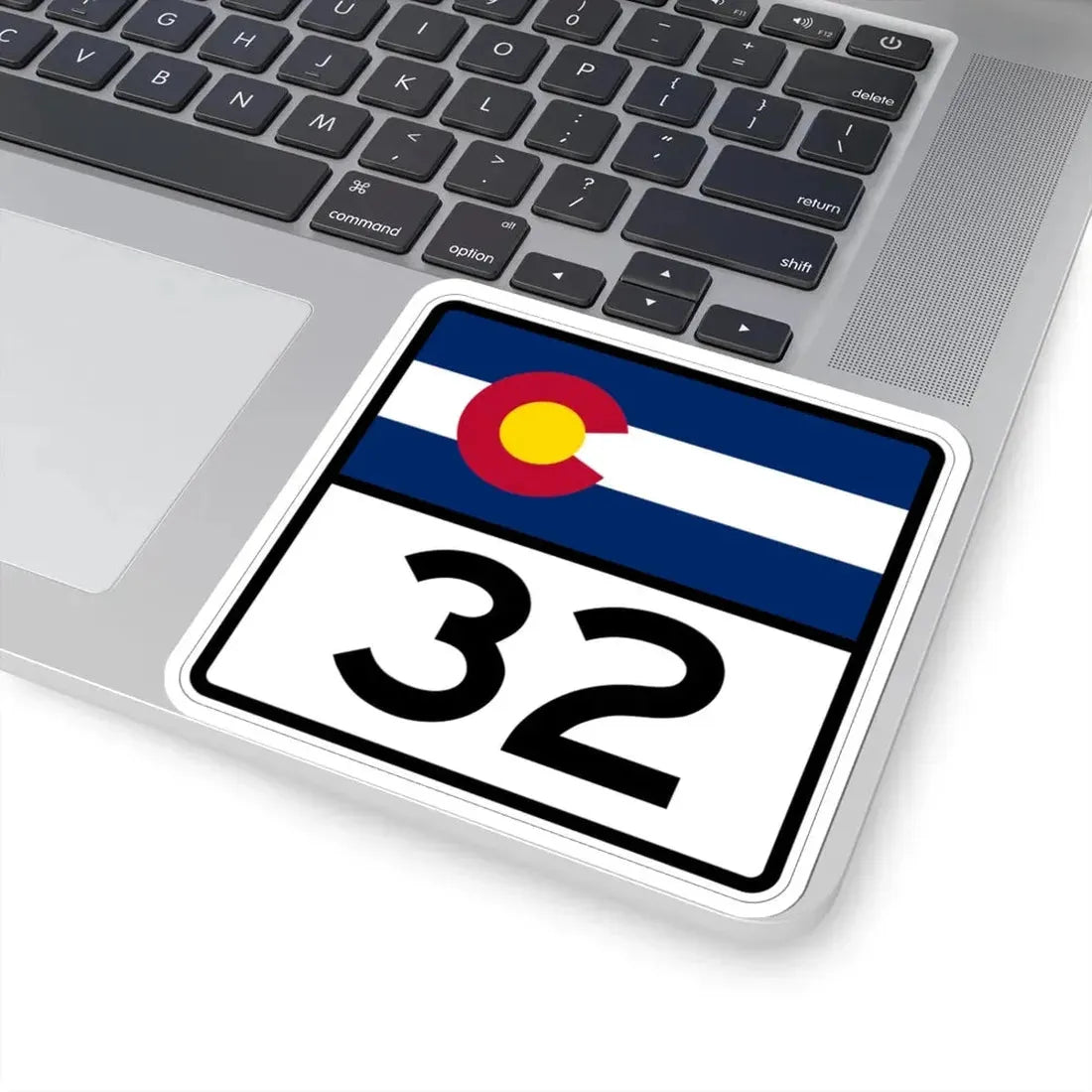 Colorado 32 (Colorado) (Road Sign) STICKER Vinyl Kiss-Cut Decal - The Sticker Space