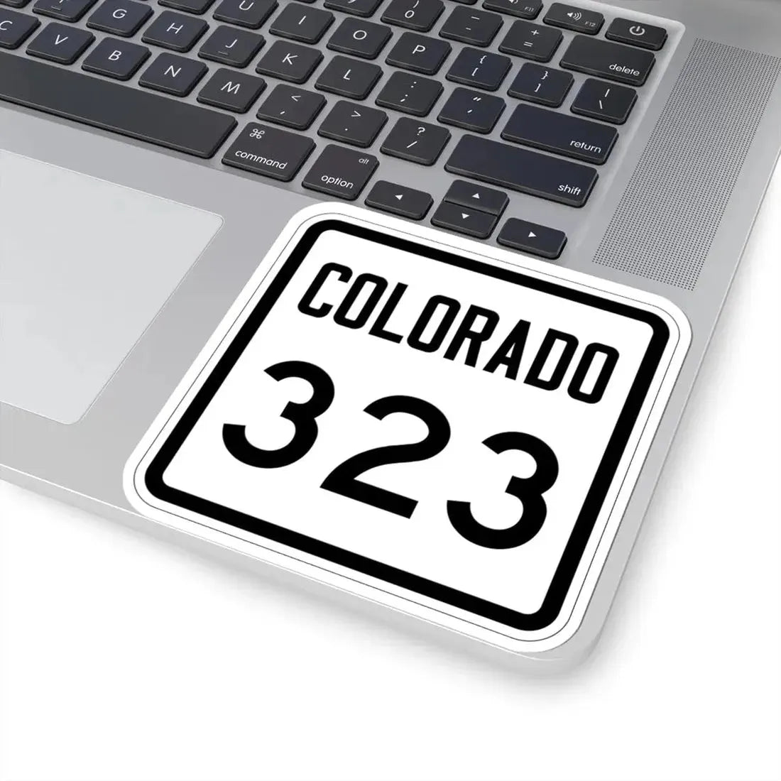 Colorado 323 1946 (Colorado) (Road Sign) STICKER Vinyl Kiss-Cut Decal - The Sticker Space