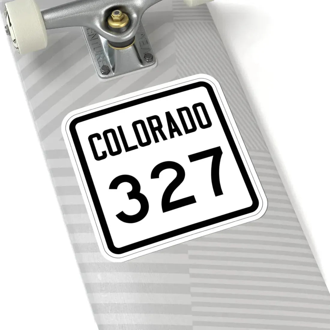 Colorado 327 1946 (Colorado) (Road Sign) STICKER Vinyl Kiss-Cut Decal - The Sticker Space