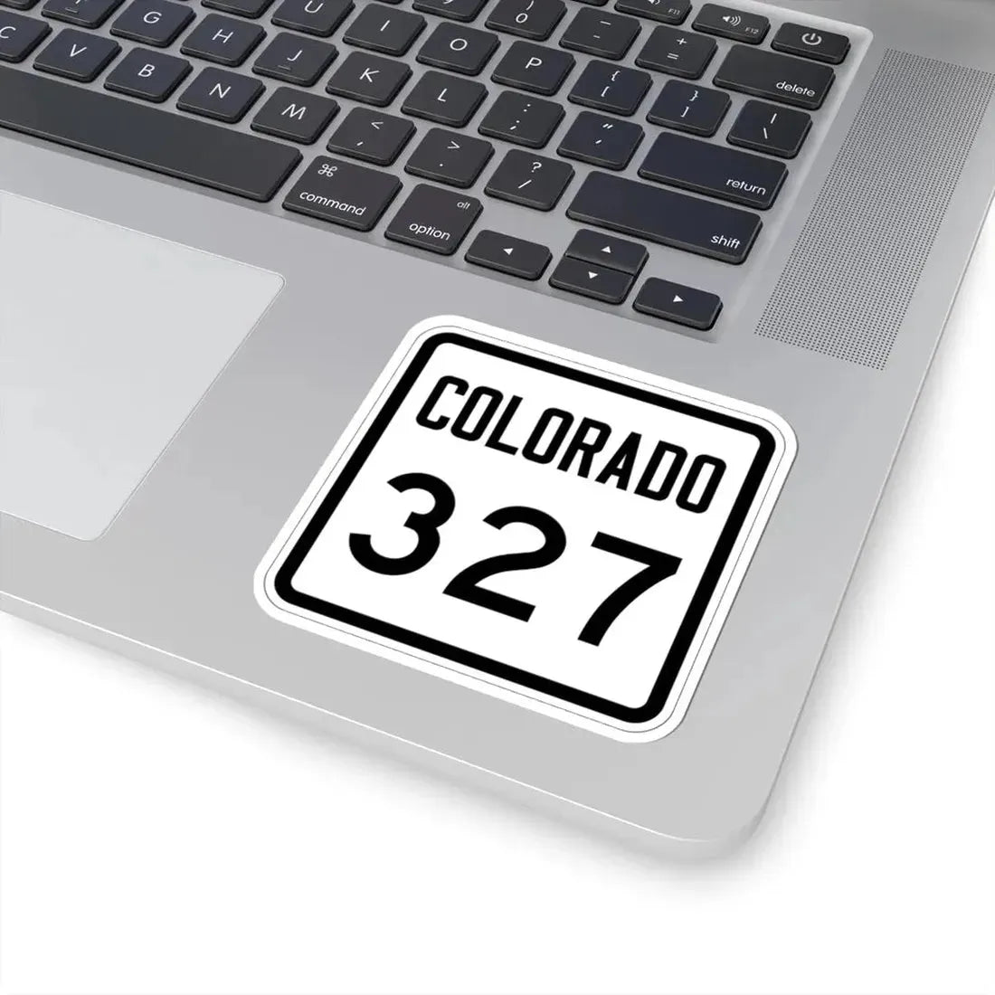 Colorado 327 1946 (Colorado) (Road Sign) STICKER Vinyl Kiss-Cut Decal - The Sticker Space