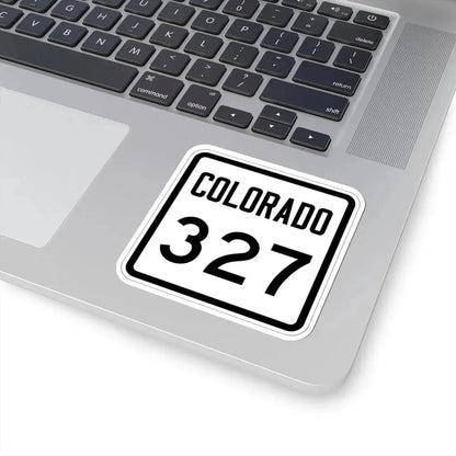 Colorado 327 1946 (Colorado) (Road Sign) STICKER Vinyl Kiss-Cut Decal - The Sticker Space