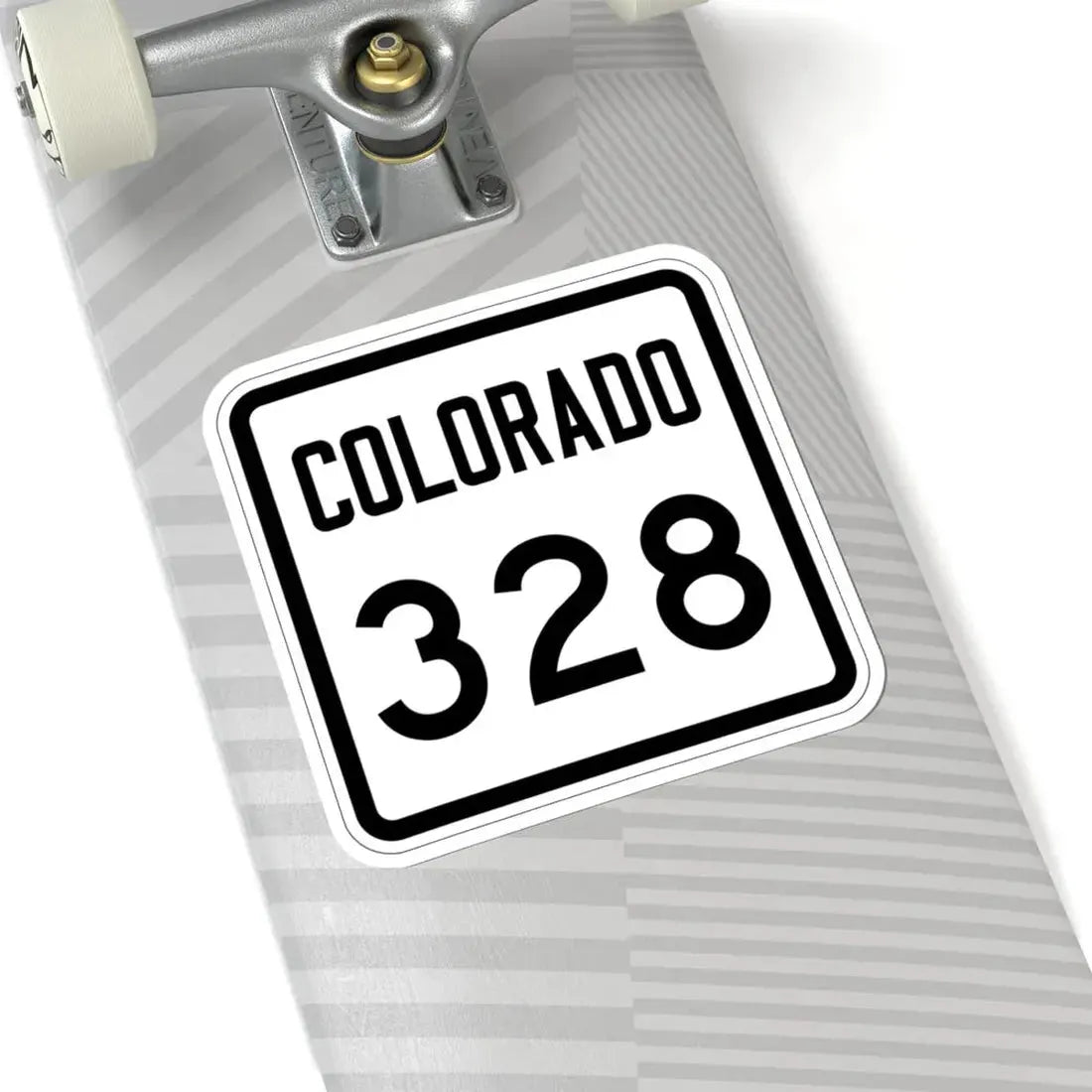 Colorado 328 1946 (Colorado) (Road Sign) STICKER Vinyl Kiss-Cut Decal - The Sticker Space