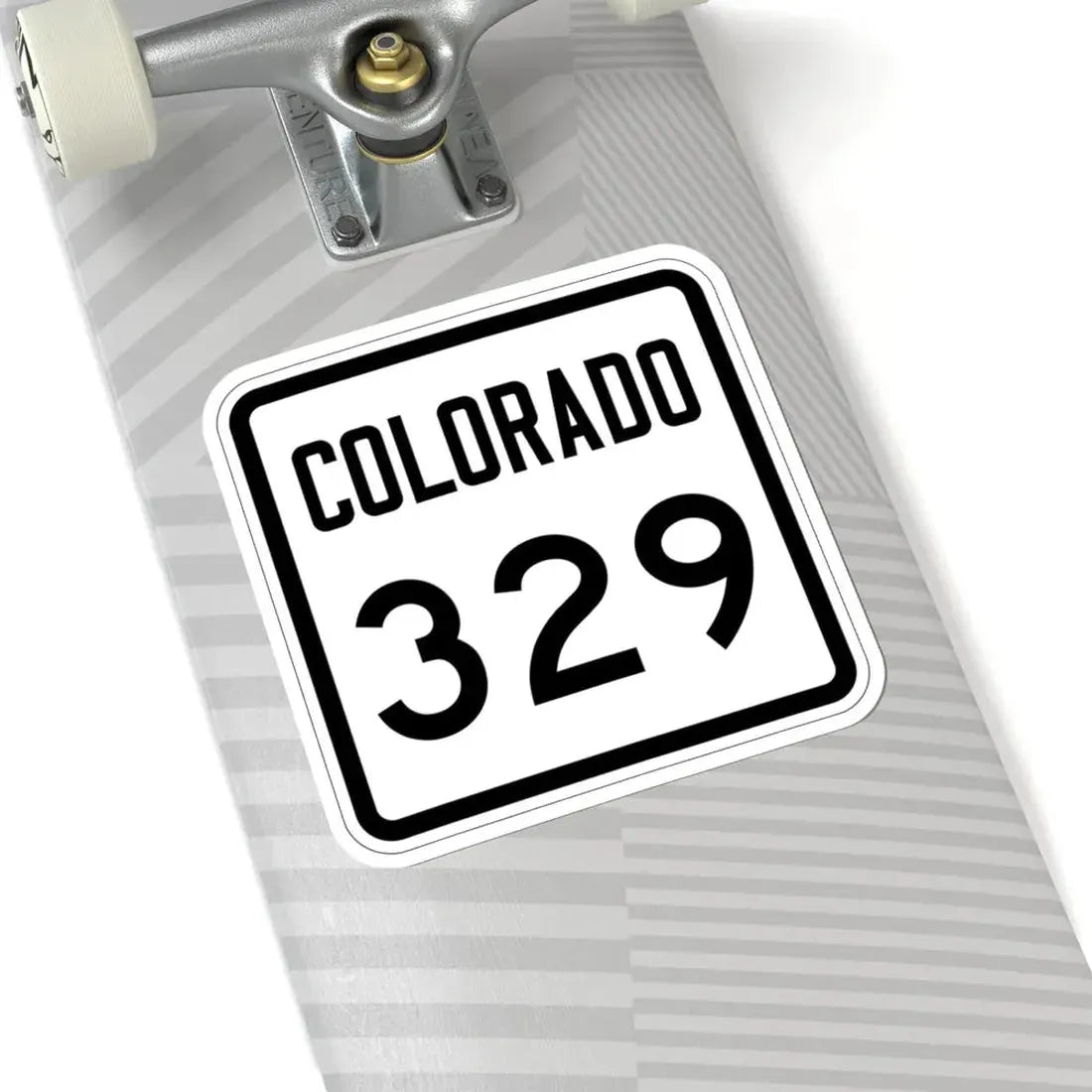 Colorado 329 1946 (Colorado) (Road Sign) STICKER Vinyl Kiss-Cut Decal - The Sticker Space