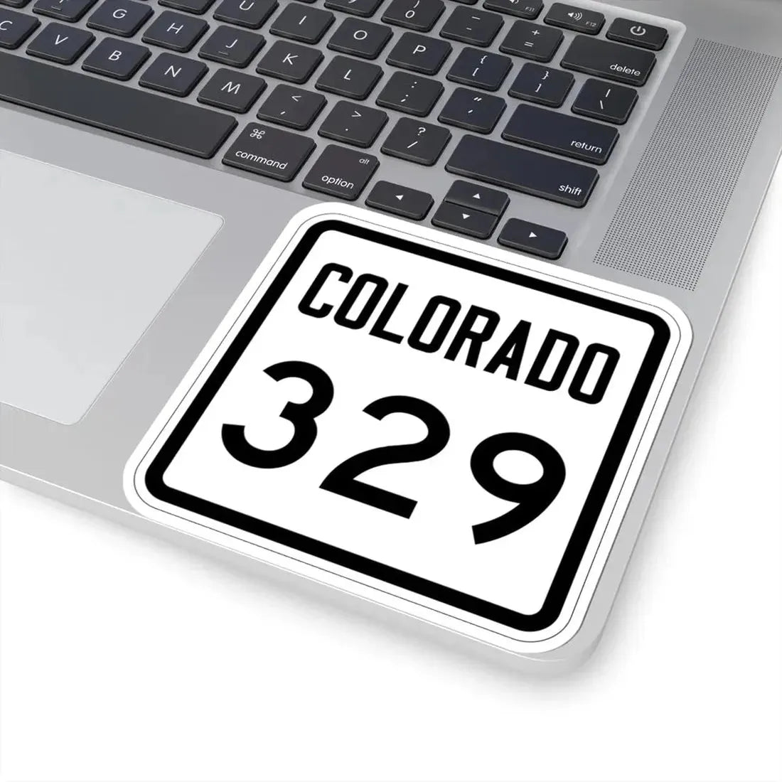 Colorado 329 1946 (Colorado) (Road Sign) STICKER Vinyl Kiss-Cut Decal - The Sticker Space