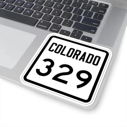 Colorado 329 1946 (Colorado) (Road Sign) STICKER Vinyl Kiss-Cut Decal - The Sticker Space