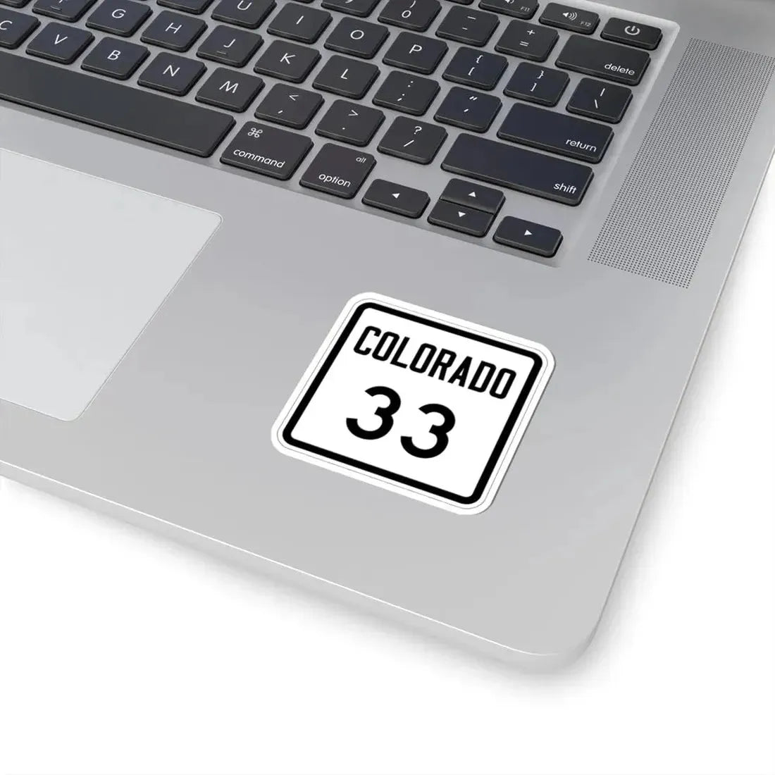Colorado 33 1946 (Colorado) (Road Sign) STICKER Vinyl Kiss-Cut Decal - The Sticker Space