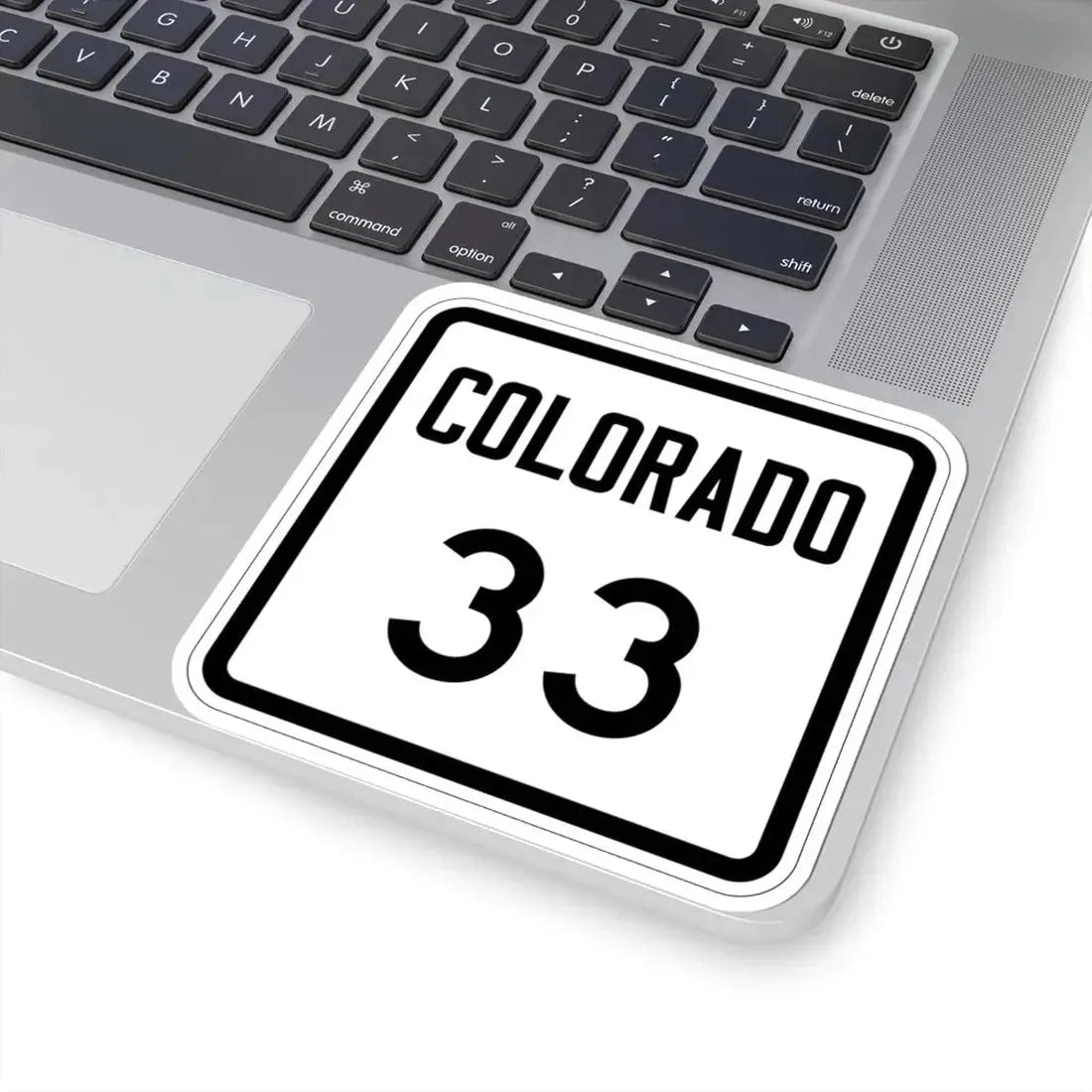 Colorado 33 1946 (Colorado) (Road Sign) STICKER Vinyl Kiss-Cut Decal - The Sticker Space