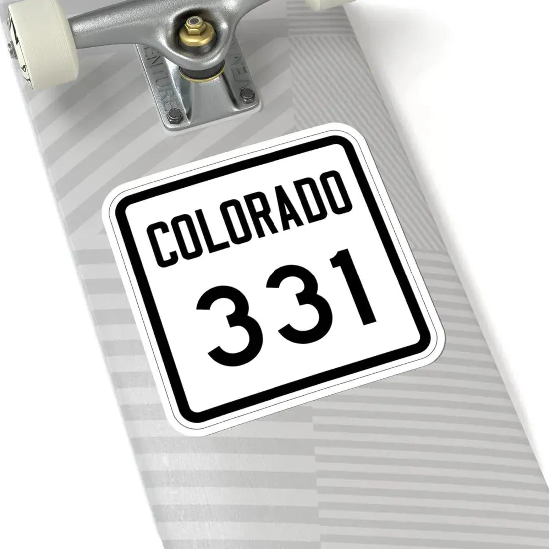 Colorado 331 1946 (Colorado) (Road Sign) STICKER Vinyl Kiss-Cut Decal - The Sticker Space