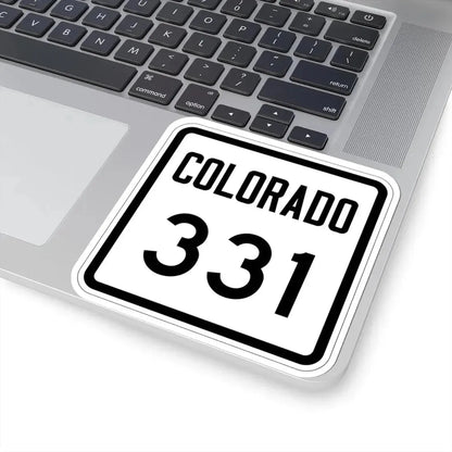 Colorado 331 1946 (Colorado) (Road Sign) STICKER Vinyl Kiss-Cut Decal - The Sticker Space