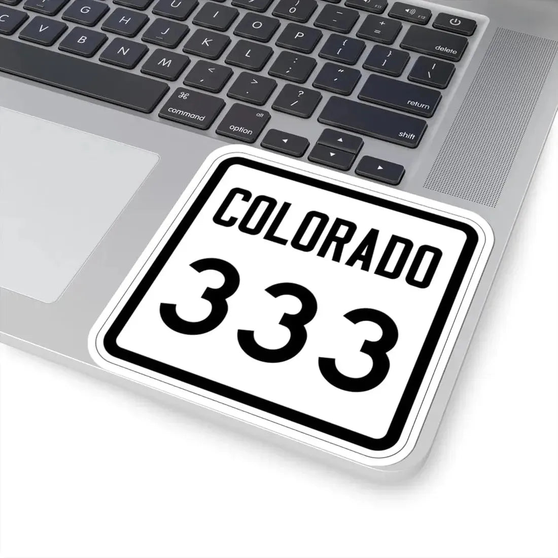 Colorado 333 1946 (Colorado) (Road Sign) STICKER Vinyl Kiss-Cut Decal - The Sticker Space