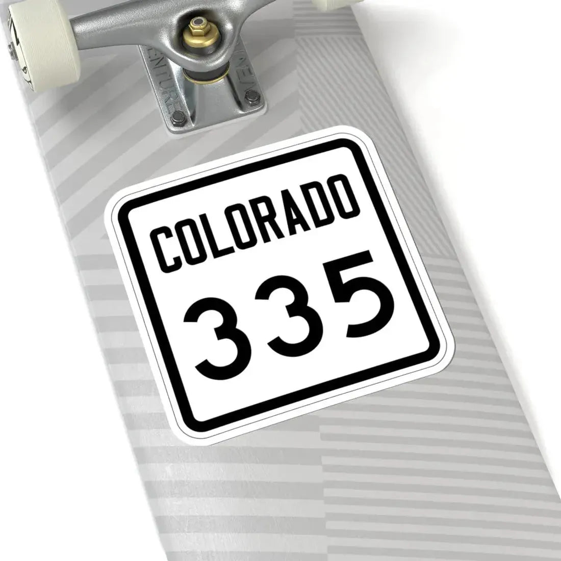 Colorado 335 1946 (Colorado) (Road Sign) STICKER Vinyl Kiss-Cut Decal - The Sticker Space