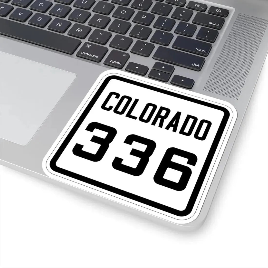 Colorado 336 1926 (Colorado) (Road Sign) STICKER Vinyl Kiss-Cut Decal - The Sticker Space